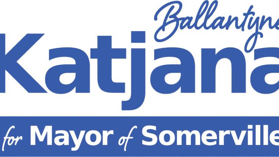 Katjana for Mayor of Somerville Sign Katjana for Mayor of Somerville Sign