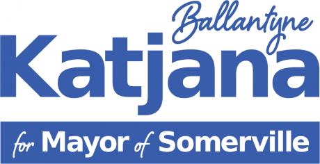 Katjana for Mayor of Somerville Sign