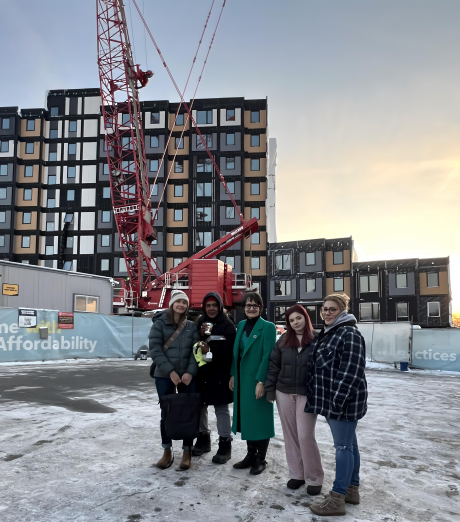 Affordable Housing Construction North Street Somerville, MA