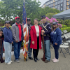 Katjana with the color guard